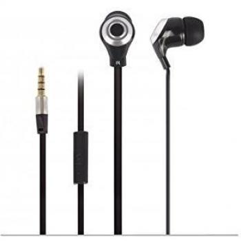 Mini Auricular Hi-Fi Negro Fonestar
