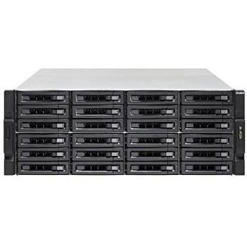 QNAP TVS-EC2480U-SAS-RP - E3-1246 v3, 16GB DDR3 non-ECC RAM, 24 x 3.5/2.5 SAS/SATA, 4 x RJ-45, 4x USB 3.0, 4x USB 2.0