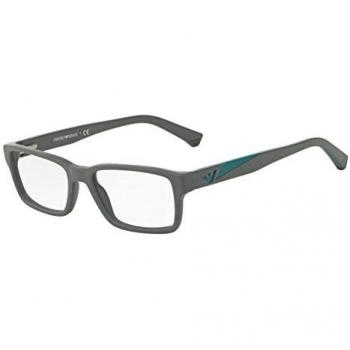 Emporio Armani - EA 3087, Geométrico, acetato, hombre, MATTE GREY