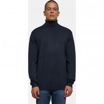 Navy Urban Classics Men's Knitted Turtleneck Sweater