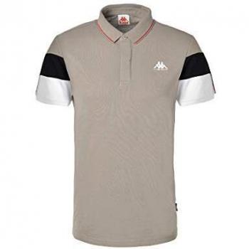 Kappa 304TDU0_926_M - Polo ISELIN, talla gris/negro, M