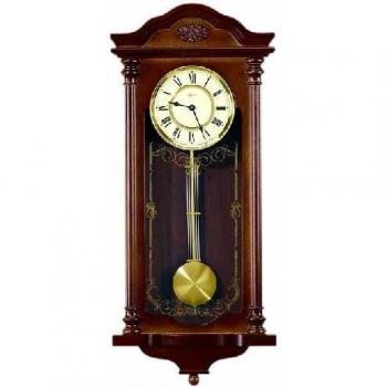 Reloj de Pared Hermle Regulateur Nogal con Westminster-Golpe y BiM-Bam