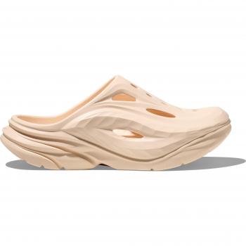 Hoka One One Unisex Ora Recovery Mule Sandals - Beige, Size 46 2/3 / Women's Size 11.5