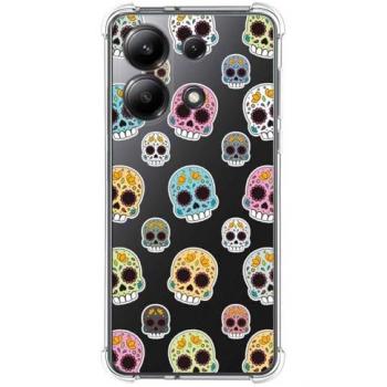 Funda Antigolpes de Silicona con Diseño Catrina para Xiaomi Redmi Note 13 4G