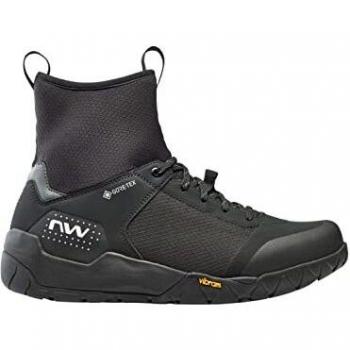 Northwave Multicross Mid GTX Zapato MTB Hombre Trail All Mountain, Negro , 45 EU