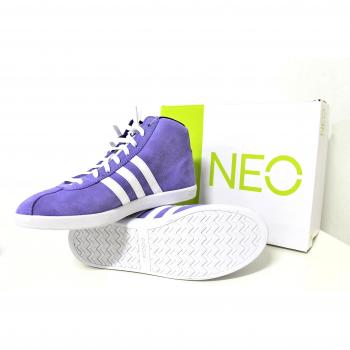 Adidas woman shoes pourple white vlneo court mid w pourple white Talla:42