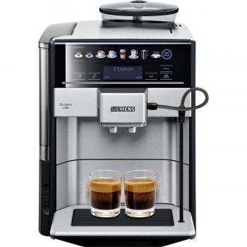 Cafetera Espresso Superautomática Siemens EQ.6 Plus s700 - 1,7 L, 19 Bares, Doppeltassenfunktion, Molino Cerámico, Espumador Automático, Acero Inoxidable