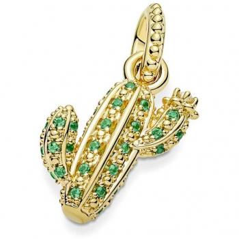 Pandora Shine Cactus del Desierto Colgante con Recubrimiento en Oro de 14k - 361687C01