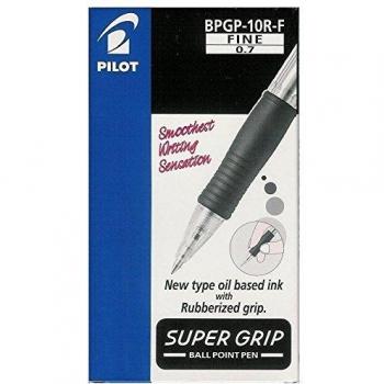 Bolígrafo Retráctil Supergrip Azul 0.7mm - Pack de 12