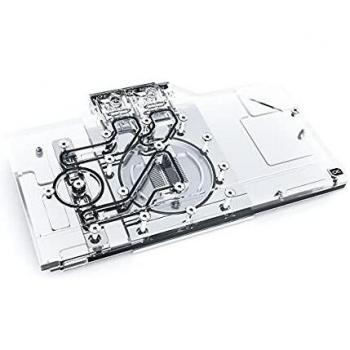 Alphacool Ice Block Aurora Acrylic GPX-N RTX 3070 Gaming X Trio Water Cooling Solution with Backplate