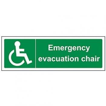 vsafety 17054 ax-rsilla de evacuación de emergencia Fire assembly point obligatorio signos, 1 mm plástico rígido, paisaje, 300 mm x 100 mm), color verde