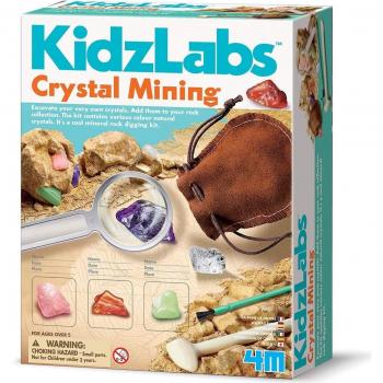 Kit de minería cristalina 4M Ciencia
