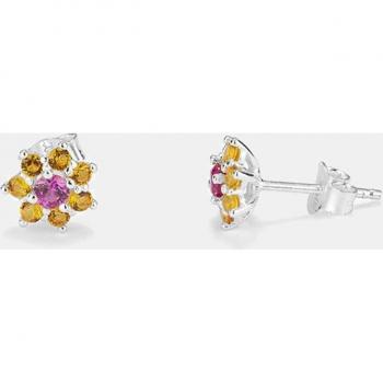 Pendientes Rosetón Radiant Mujer RY000110