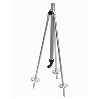 Tripode Aspersor de Riego Agrícola 1 Macho, Altura Fija 70 cm, Acero Resistente