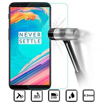 Protector de Pantalla de Cristal Templado 9H para OnePlus 5T - Kristal Claro y Ultra Delgado 0.3mm