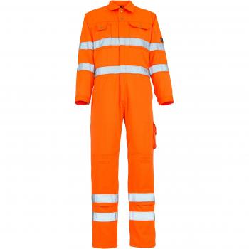 Mono de Trabajo con Rodilleras y Bolsillos Safe Classic 00419 en Naranja Alta Visibilidad, Talla C50