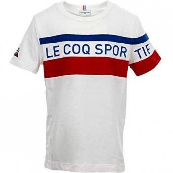 Le Coq Sportif Camiseta Tricolor Infantil