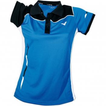 VICTOR Mujer Polo Function 6794, Azul/Negro/Blanco, 42, 679/4/2