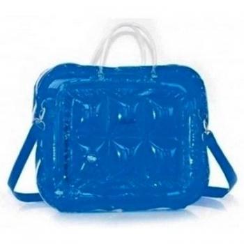 Funda para portátil de Sushi inflables, hasta 25,9 cm azul