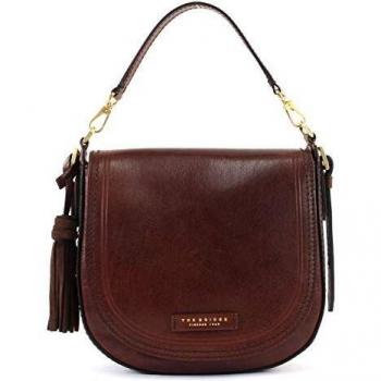 The Bridge Brown Leather Crossbody Bag Retro Style ONE SIZE