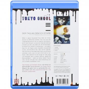 Tokyo Ghoul - Staffel 1 - Vol.1 - [Blu-ray] [Alemania]