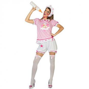 Disfraz Rosa Multicolor para Adultos Talla M/L