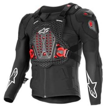 Alpinestars Chaqueta de Protección Bionic XTR PLS Negro-Rojo-Blanco 2XL