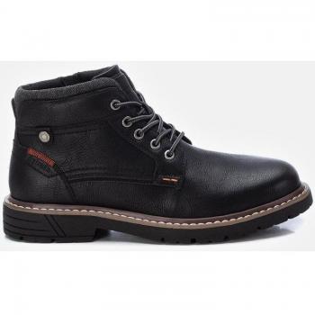 Botines Casual para Hombre Refresh 171442 Color Negro con Cierre de Cremallera