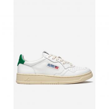 Autry Men's Medalist Low White Leather Sneakers Size 12 US (45 EU)