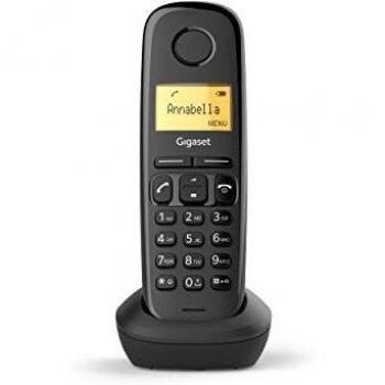 Teléfono Inalámbrico DECT Gigaset A170, Color Negro
