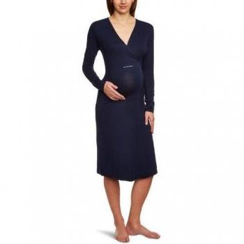 Bellybutton - Pijama premamá de manga larga para mujer, talla 42, color Azul oscuro