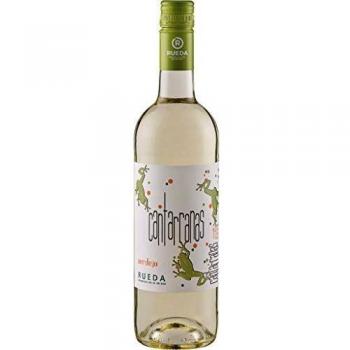 Cantarranas Verdejo, Vino Blanco D. O Rueda - 6 Botellas de 750 ml -