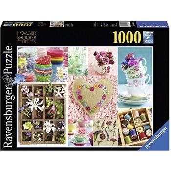 Ravensburger 1000-Piece Puzzle - Flowers and Colors