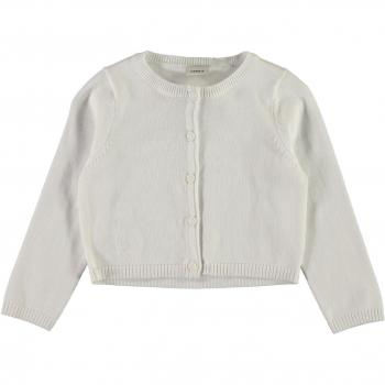 NAME IT - Cárdigan - para niña Blanco brillante 98 cm