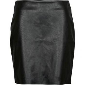 Falda mini polipiel Vila VIDAGMAR HW PU SKIRT para mujer