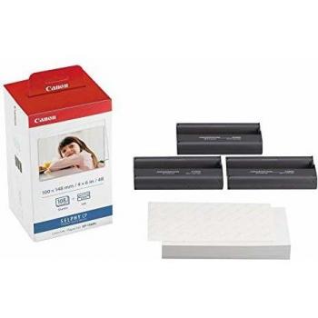 Canon 10 x 15 KP-108IP - Papel fotográfico 108 impresiones, 9585A001