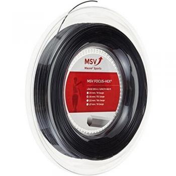 MSV Focus-Hex Rollo de Cuerdas Negro Talla:1.27mm