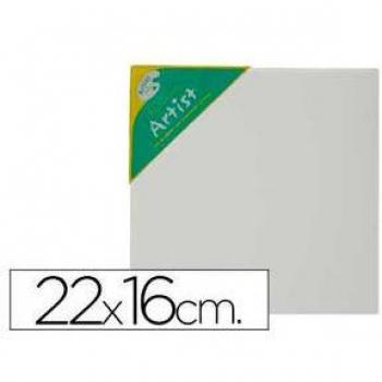 Bastidor Artist 1F Lienzo Grapado Trasero Algodón 100% 22x16 cm