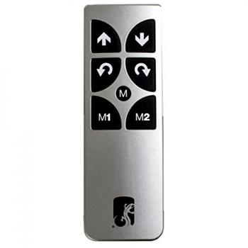 Salamander Designs Programmable Memory Is Anothe Silver Remote Control RF Wireless Remote Control with Remote Control