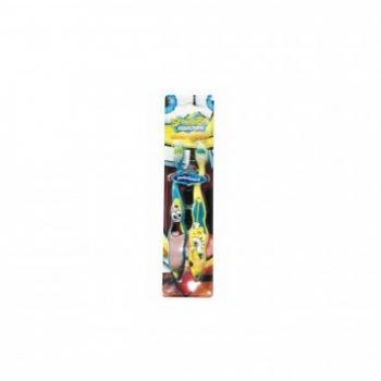 Higiene Dental y Tiras TB40101 - Cepillo de dientes Bob Esponja, 2 unidades