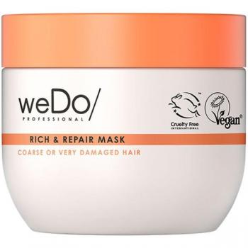 weDo/Professional Rich & Repair Mask - Mascarilla para el cabello unisex 400 ml, diseñada para nutrir y reparar el cabello dañado, con ingredientes naturales, libre de sulfatos y parabenos