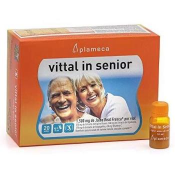 Plameca - Vittal in Senior Jalea Real 20 Viales Bebibles de 10 ml