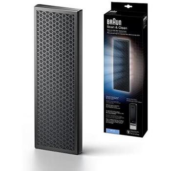 Filtro de Repuesto Braun BRFV1E para Purificador de Aire - Compatible con BFD104, Filtro de Olores y COV