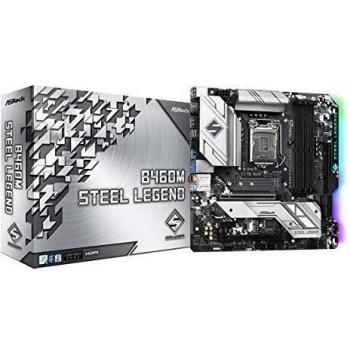 ASROCK B460M Steel Legend Soporta 10th Gen Intel® CoreTM Processors