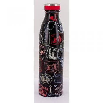 Botella Térmica Tandem Acero Inoxidable 750ml Modelo Travel - Termo Agua Fría y Caliente para Adultos Unisex