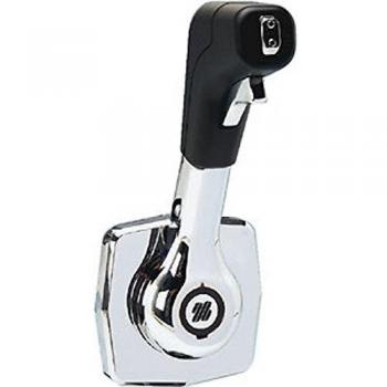 uflex 216-B310B Mando Lateral Simple De Embutir, Cromado/Negro, Talla Única