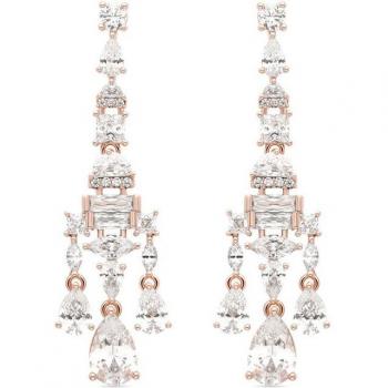 Pendientes Luxenter Amra con Circonita Brillante acabados en oro amarillo de 18K