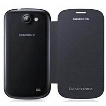Funda Samsung Flip Wallet Galaxy Express titan grey