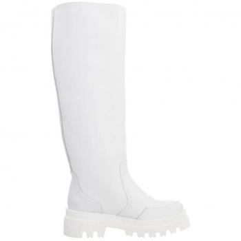 Botas de Mujer Yellow Drop Blancas