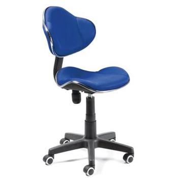 Silla de Estudio Juvenil Circus - Divertida y Ergonómica, Color Azul Oscuro, Medidas: 54 cm (Ancho) x 84-95,5 cm (Alto), Acabado en Tej